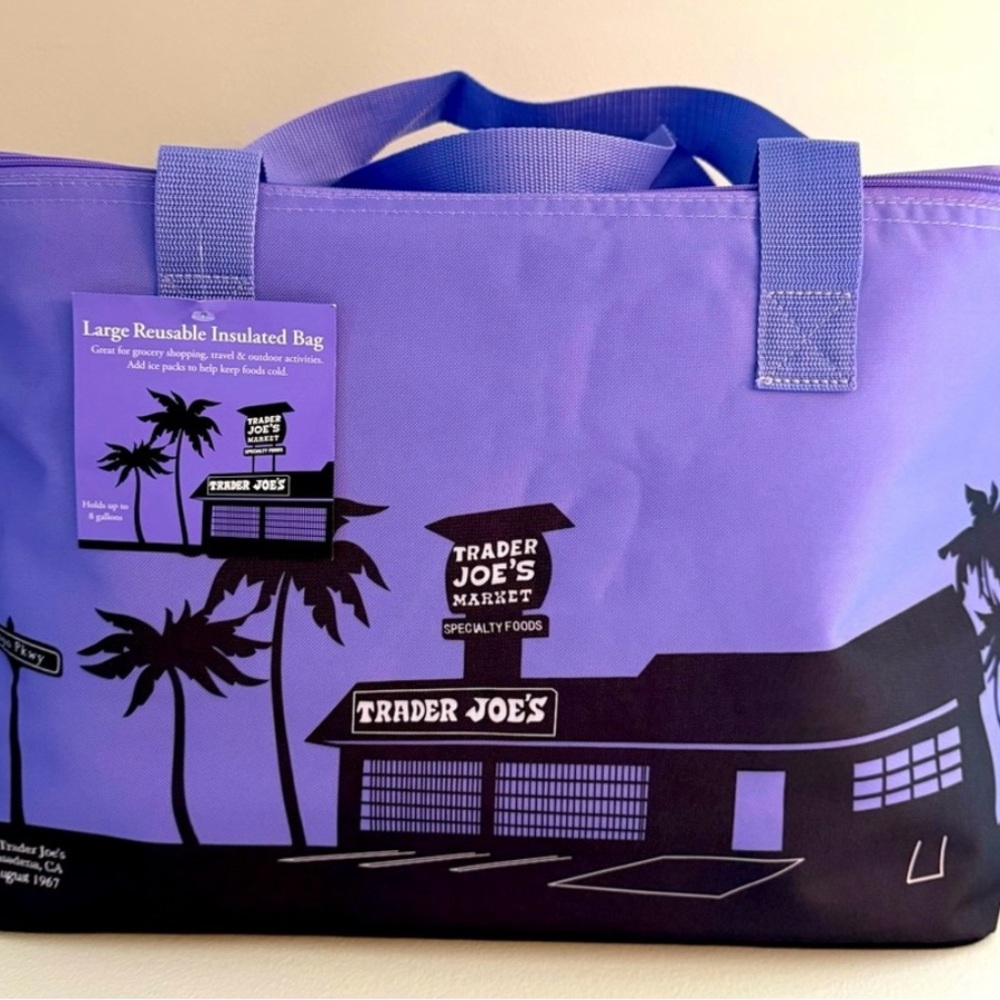 Purple Insulated Bag